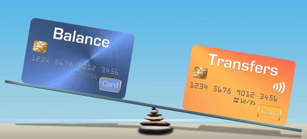 Credit card balance transfers