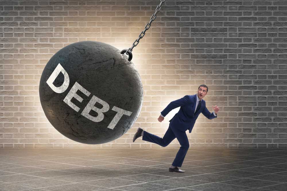 Avoid bankruptcy by paying off your debts