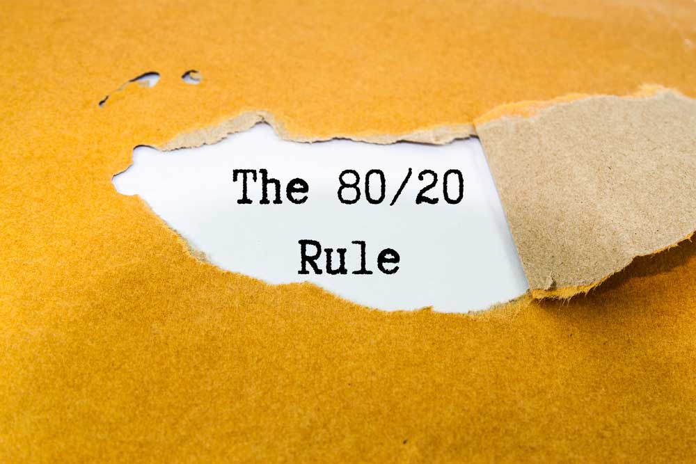 The 80/20 rule