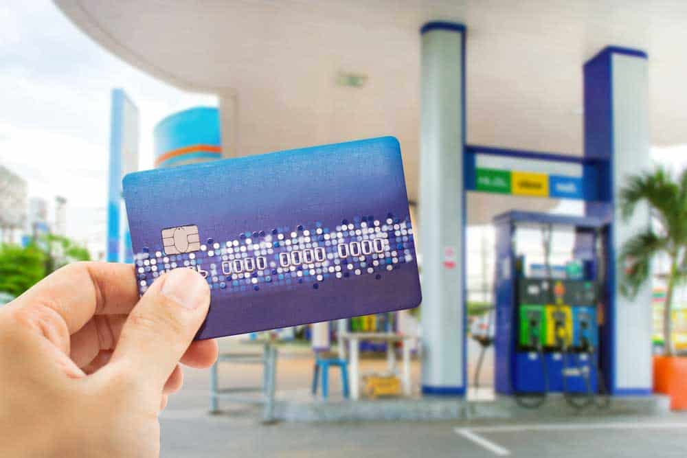 Gas station credit card