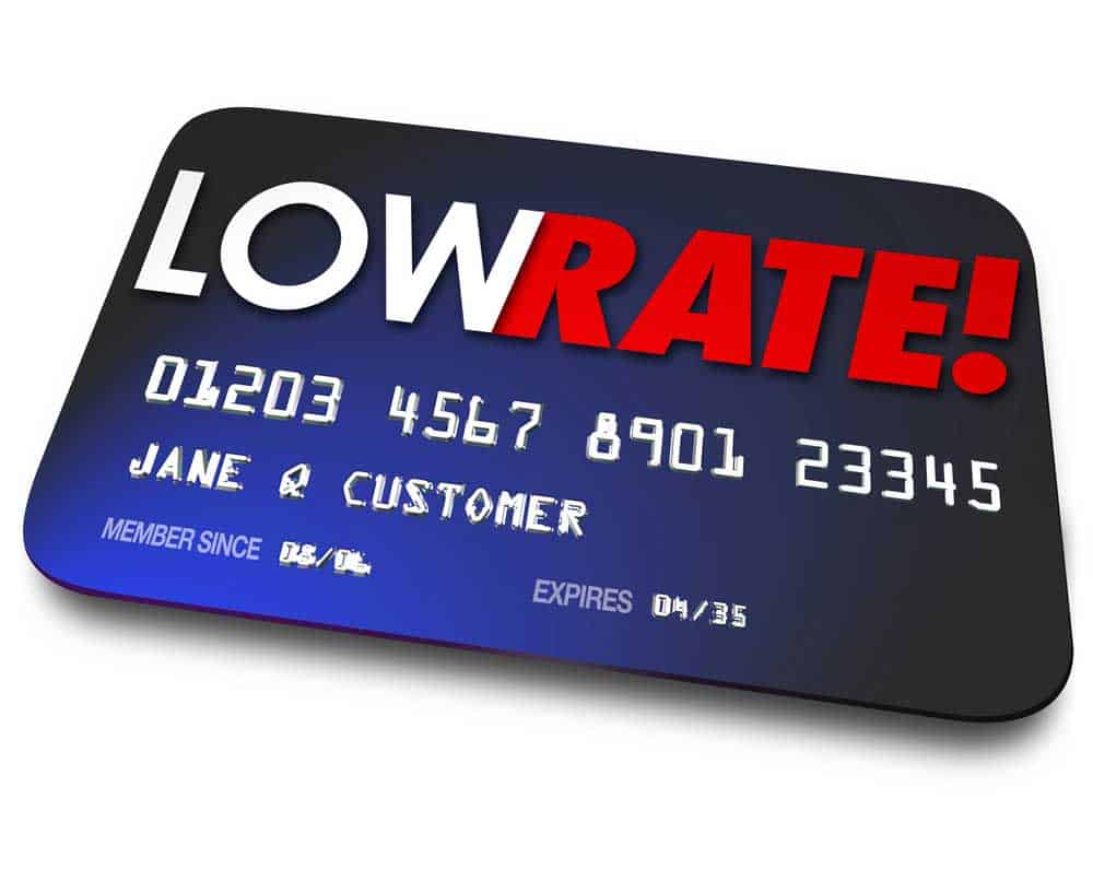 Low rate credit card